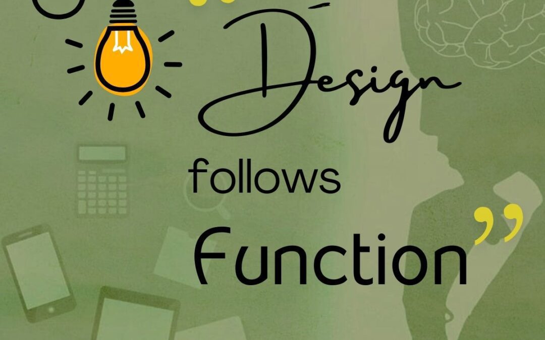 WebDesign follows Function
